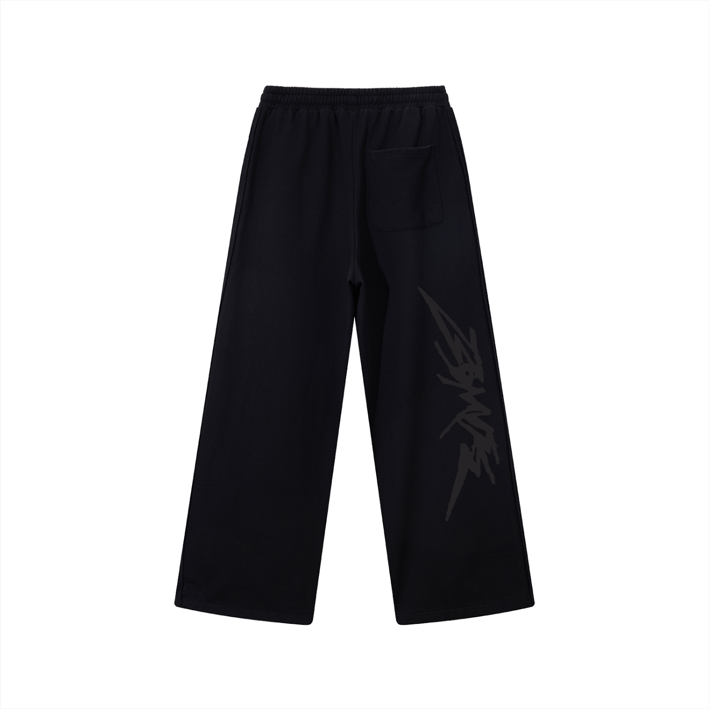 Contrast Tape Straight-Leg Sweatpants